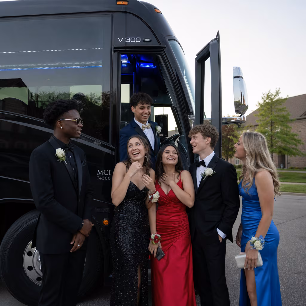 Arlington Prom Party Bus Rental